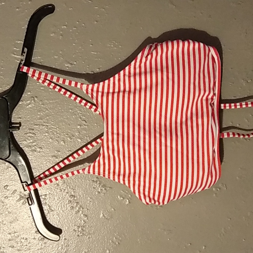 Route 101,Halter style bathing suit top.